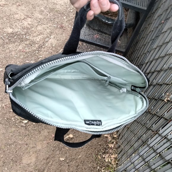 KIPLING Monkey Digiport Computer Bag Messenger Book - no strap Black Unisex - Picture 9 of 10